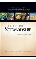 Effective Stewardship