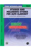 Student Instrumental Course Studies and Melodious Etudes for Alto Clarinet