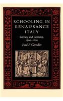 Schooling in Renaissance Italy