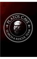 Plato's cave search & rescue team: 6x9 120-page dotted and blank notebook journal notepad scribble book diary workbook for philosophers