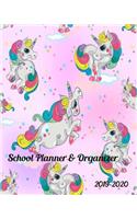 School Planner & Organizer 2019-2020