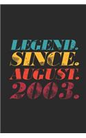 Legend Since August 2003