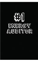 #1 Energy Auditor: Blank Lined Notebook Journal to Write in