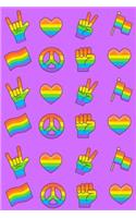 Lgbt Rainbow Notebook