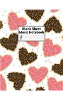 Blank Sheet Music Notebook