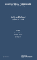 Gan and Related Alloys - 1999: Volume 595