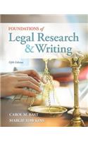 Foundations of Legal Research and Writing