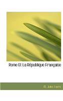 Rome Et La R Publique Fran Aise