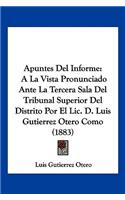 Apuntes Del Informe