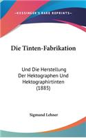 Die Tinten-Fabrikation