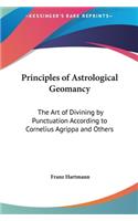 Principles of Astrological Geomancy