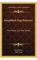 Simplified Dog Behavior