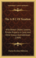 A B C Of Taxation