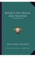 Beckett On Trusts And Trustees