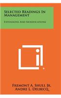 Selected Readings in Management