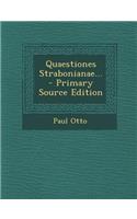 Quaestiones Strabonianae... - Primary Source Edition