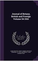 Journal of Botany, British and Foreign Volume 54 1916