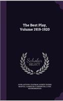 Best Play, Volume 1919-1920