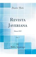 Revista Javeriana, Vol. 7: Marzo 1937 (Classic Reprint)