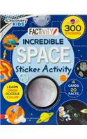 Discovery Kids Incredible Space Sticker Activity