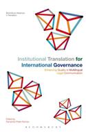 Institutional Translation for International Governance