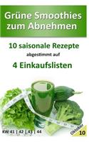Grüne Smoothies zum Abnehmen - Oktober