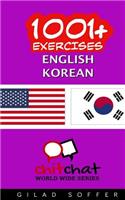 1001+ Exercises English - Korean: (English)