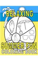 Relaxing Summer Fun Coloring Book