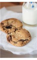 Delicious Homemade Chocolate Chip Cookies and Milk Journal: 150 Page Lined Notebook/Diary