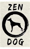 Zen Dog: Dog Memory Journal Notebook V61