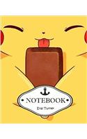 Pika Icecream Notebook / Journal: Pocket Notebook / Journal / Diary - Dot-grid, Graph, Lined, Blank No Lined