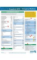 ICD-10-CM 2019 Snapshot Coding Card: Emergency Medicine