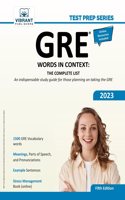 GRE Words In Context: The Complete List