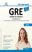 GRE Words In Context