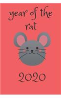 Happy Chinese New Year 2020: Journal For Kids 2020 Year Of The Rat: Lined Notebook / journal Gift 120 Pages 6*9 Soft Cover Matte Finish