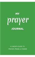 My Prayer Journal