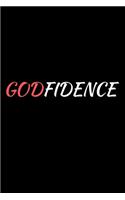 Godfidence - Inspirational Journal/Notebook
