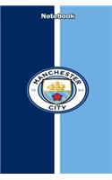 Manchester City Design 27 Notebook For Man City Fans and Lovers: Lined Notebook / Journal Gift, 120 Pages, 6x9, Soft Cover, Matte Finish