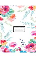 composition notebook: Pink ruled 120 pages 60 sheet for this calendar composition notebook, Pretty,