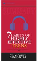 Summary of The 7 Habits of Highly Effective Teens by Sean Covey