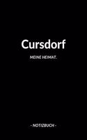 Cursdorf: Notizblock A5 120 Seiten - Punktraster - Notizbuch für deine Stadt