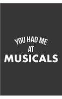 You Had Me At Musicals