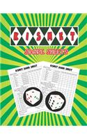 Kismet Score Sheets