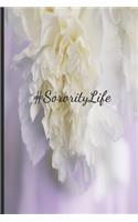 #SororityLife White Carnation Love: Sorority Dot Grid Journal