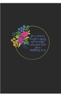 She Is Clothed: Proverbs Weekly 2020 Planner