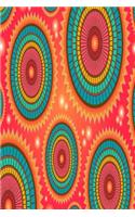 Circle Pattern Journal Blank Notebook
