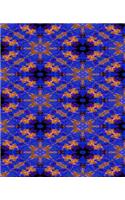 Fancy Designer Pattern School Composition Book 130 Pages