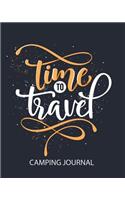 Time to Travel Camping Journal