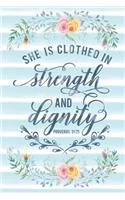 She Is Clothed in Strength and Dignity Proverbs 31