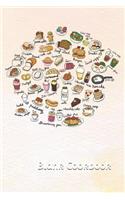Blank Cookbook: Blank Recipe Book Journal to Write in Favorite Recipes 6x 9 100 Page
